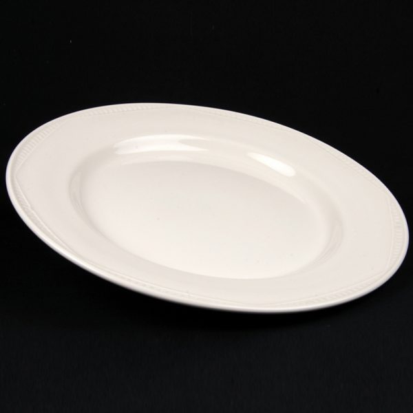 DINNER PLATE WHITE CROCKERY HIRE