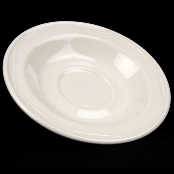 SAUCER White Crockery Hire