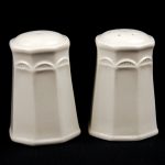 SALT & PEPPER White Crockery Hire