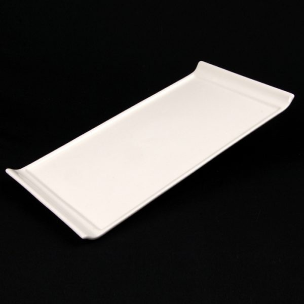 RECTANGULAR PLATE LIPPED 33cm x 17cm