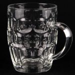 Beer Glass 1 Pint Handled