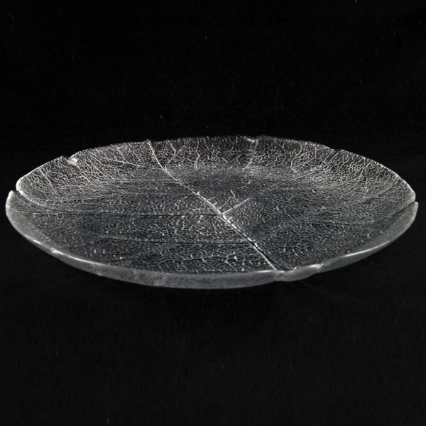 Platter Glass 11 " Round Aspen