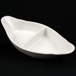 VEG DISH - CHINA 8" (DIVIDED)