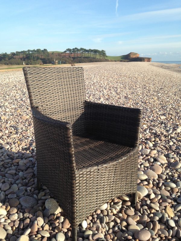 Rattan armchair (assorted)