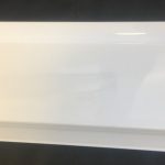 WHITE CHINA PLATTER RECTANGULAR 14" x 9"