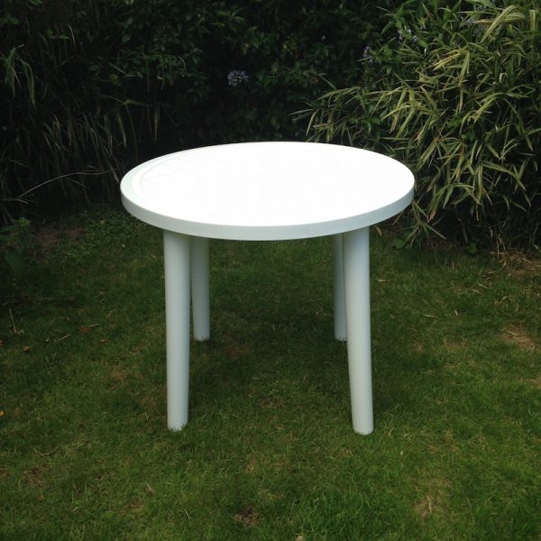 White Round Table