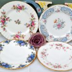 Vintage China Starter / Dessert Plate