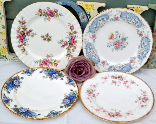 Vintage China Starter / Dessert Plate