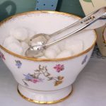 Vintage China Sugar Bowl