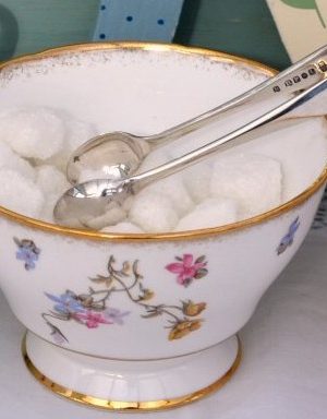 Vintage China Sugar Bowl