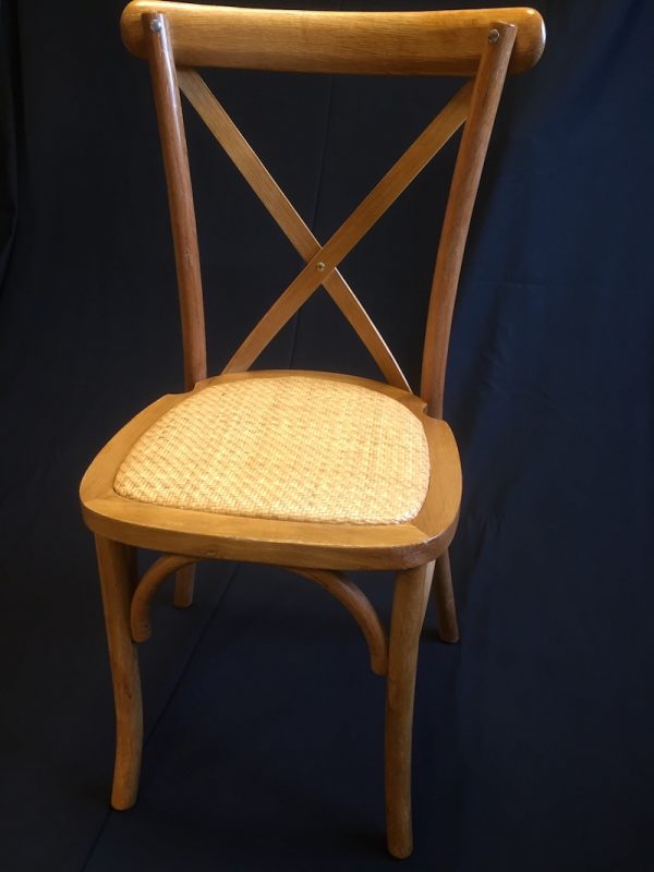 cross back chair hire 2